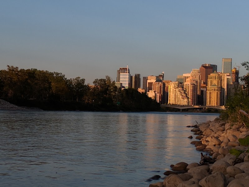 Sunalta/Pumphouse Off-leash Area /water access dog park